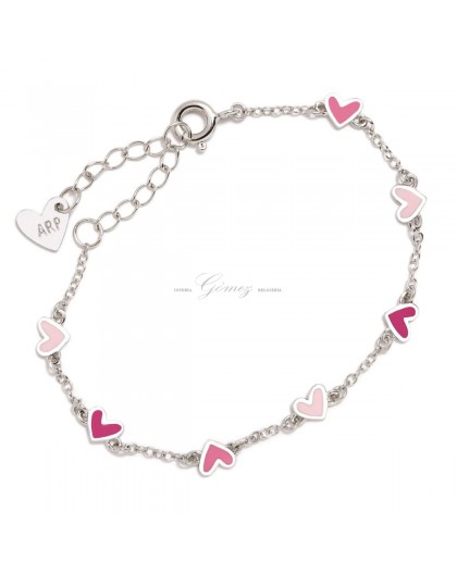 Pulsera de plata corazones Agatha Ruiz de la Prada Ref. 305DEG