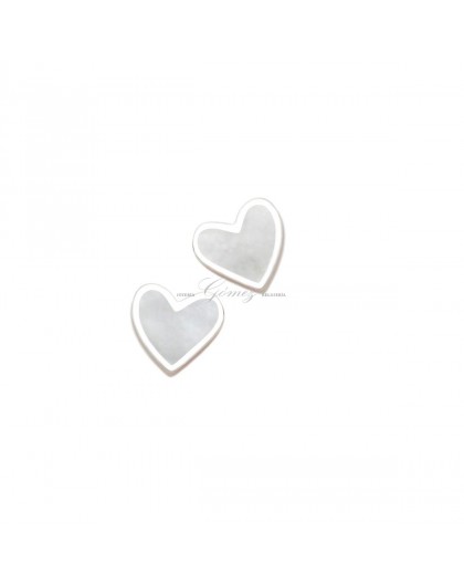 Pendientes corazon nacar Agatha Ruiz de la Prada Ref. 036ROS