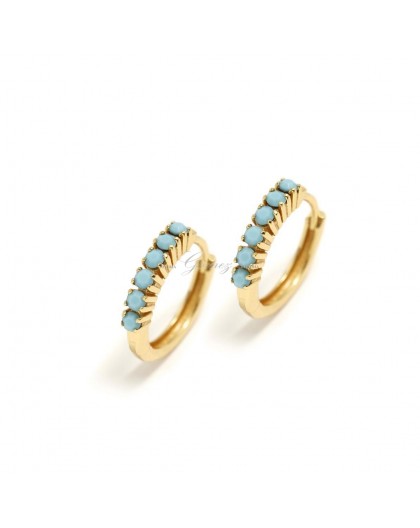 Pendientes de aros Agatha Ruiz de la Prada Ref. 075CHAN