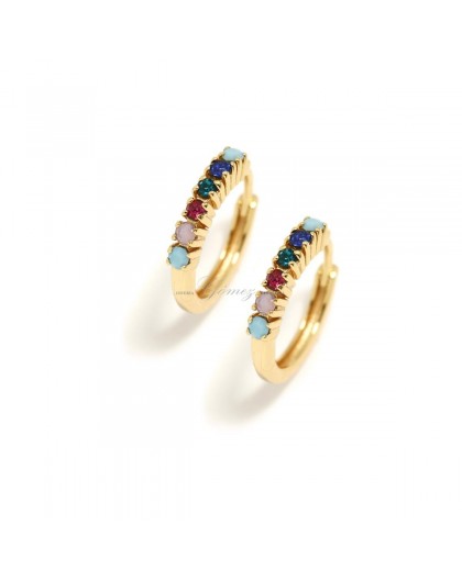 Pendientes de aros Agatha Ruiz de la Prada Ref. 070CHAN