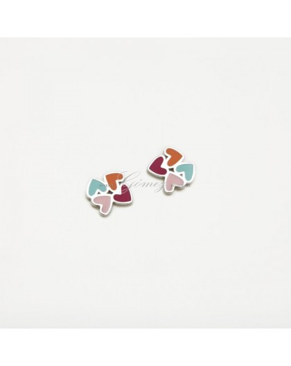 Pendientes corazones Agatha Ruiz de la Prada Ref. 015CLO