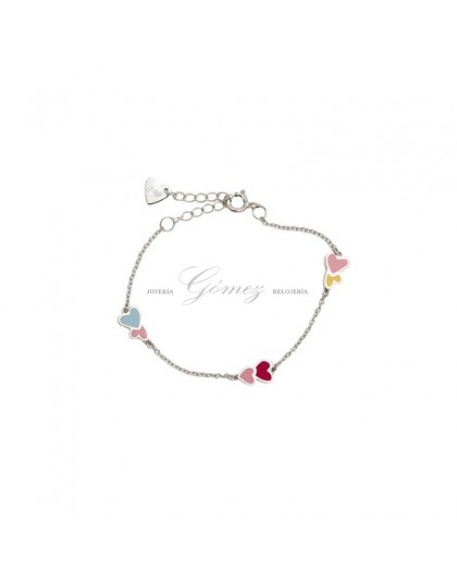 Pulsera Agatha Ruiz de la Prada corazones Ref. 315MAG
