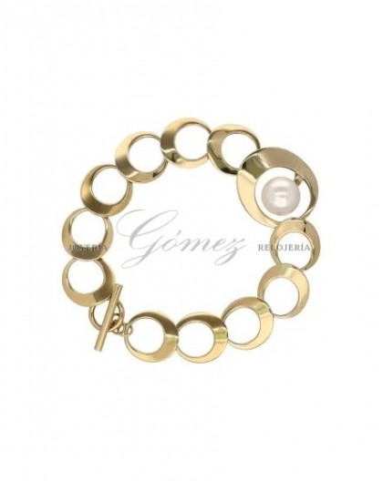 Pulsera de acero Majorica Ref. 16712.01.B.B20.550.1
