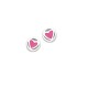 Pendientes de plata corazon Agatha Ruiz de la Prada Ref. 018ROS