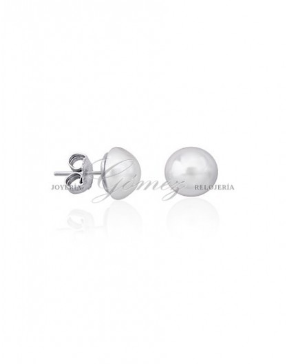 Pendientes plata rodio Majorica Ref. 16474.01.2.E00.000.1