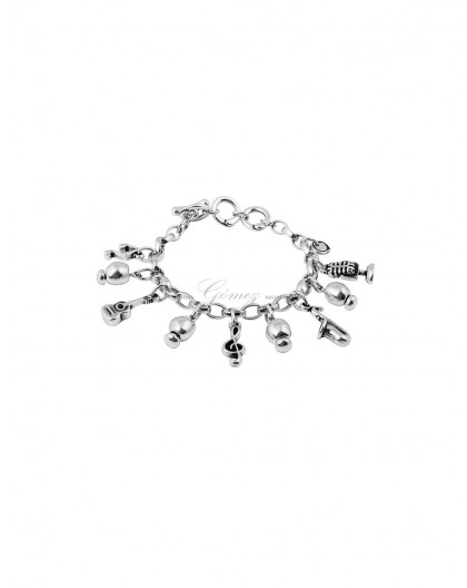 Pulsera Ciclon musica Ref. 162177-00-0