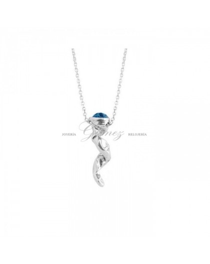 Collar Uno de 50 retornado Ref. COL1087AZUMTL0U