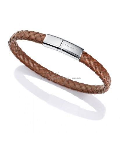 Pulsera de cuero marron Viceroy Ref. 6398P09011