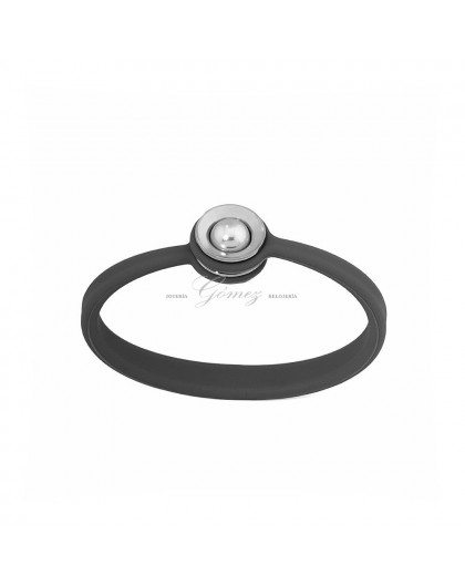 Brazalete complice Majorica negro Ref. 15650.01.0.000.010.1