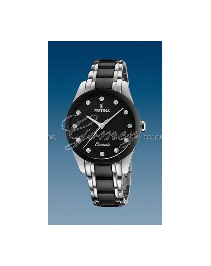 Reloj Festina ceramica negro Ref. F20499/3