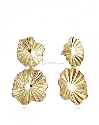 Pendientes chic de acero dorado Viceroy Ref. 15149E01012
