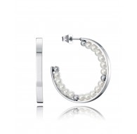 Pendientes de aros Viceroy perlas Ref. 75113E01000