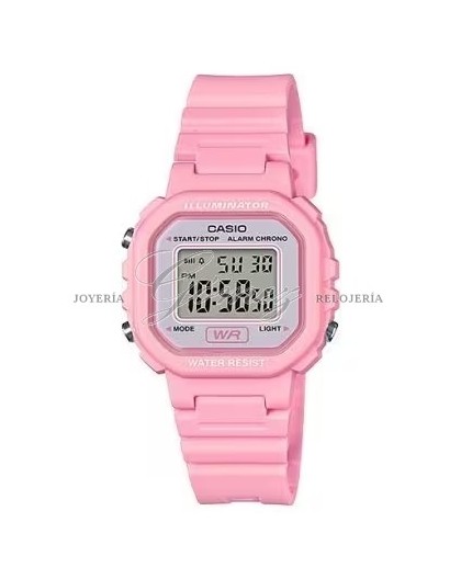 Reloj Casio digital rosa Ref. LA-20WH-4A1EF