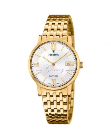 Reloj dorado Festina Ref. F20021/1