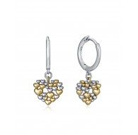 Pendientes de aros corazon Viceroy Ref. 13186E000-00