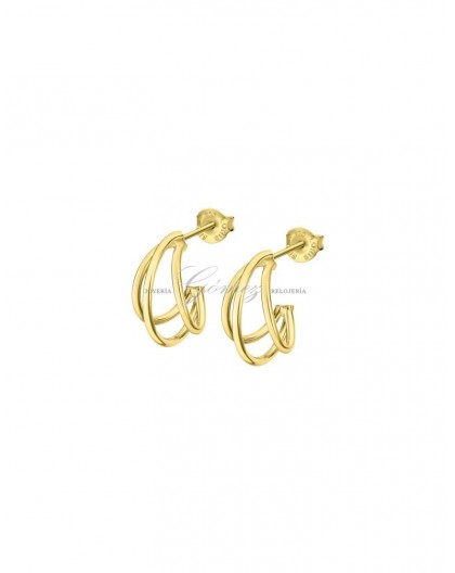 Pendientes de aros Lotus Silver Ref. LP3282-4/2