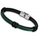 Pulsera Lotus negra y roja Ref. LS1829-2/9