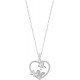 Collar de plata corazon Lotus Ref. LP3617-1/1