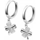 Pendientes de aros de plata lotus silver Ref. LP3108-4/2