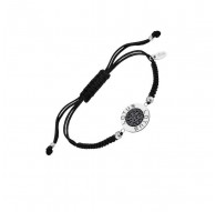 Pulsera Lotus Silver macramé Ref. LP1252-2/9