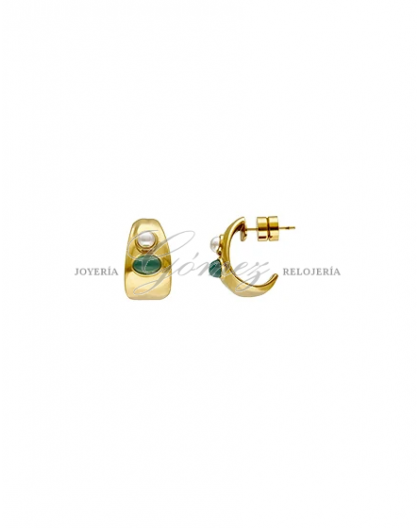 Pendientes de acero Majorica Ref. 17396.01.B.E00.906