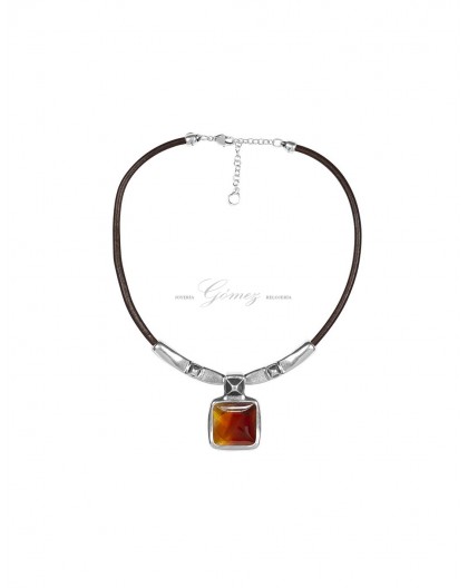 Collar Kubik cuero Ciclon Ref. 243802-02