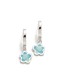 Pendientes de aros de plata Agatha Ruiz de la Prada Ref. 065AQU