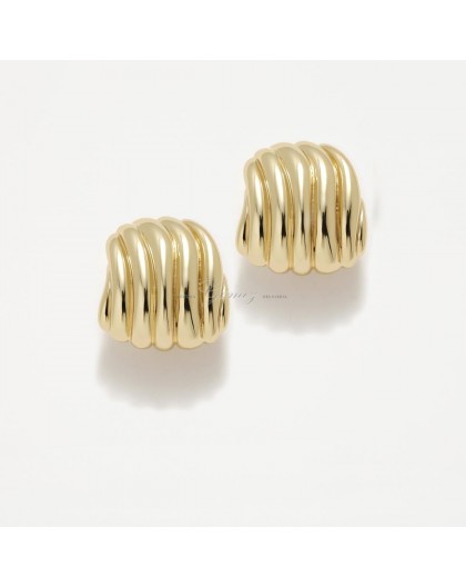 Pendientes Pertegaz dorado omega Ref. PER3975