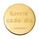 Medallon Flores IP dorado Viceroy Plaisir Ref. VMC0005-06