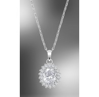 Colgante Lotus con circonitas Ref. LP3459-1/2