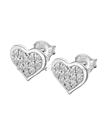 Pendientes corazon de plata Lotus Silver Ref. LP3125-4/1