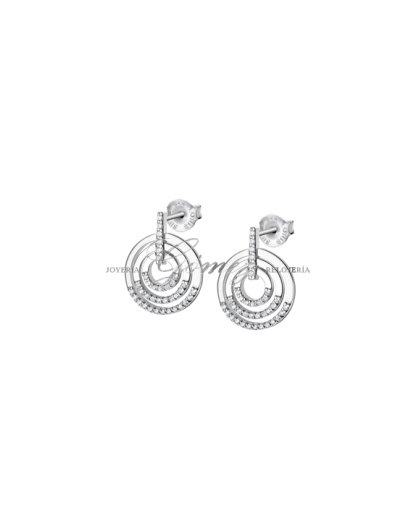 Pendientes de plata Lotus Silver circulos Ref. LP1755-4/1