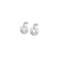 Pendientes de plata Lotus Silver circulos Ref. LP1755-4/1