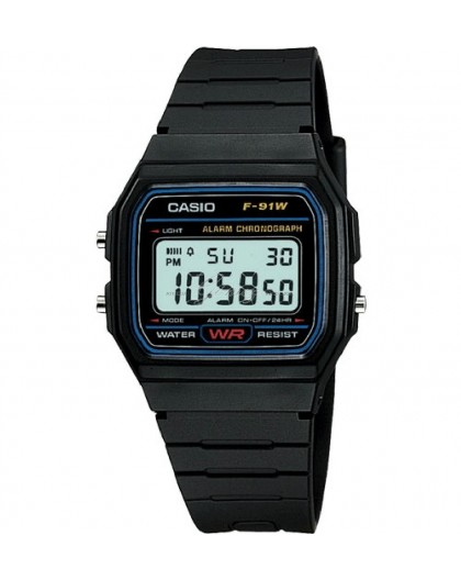 Reloj Casio ref. F-91W-1YEG
