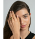 Anillo de acero Ip dorado Viceroy Ref. 14292A01412