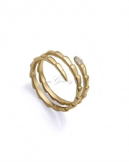 Anillo de plata chapada Serpiente Viceroy Ref. 13244A014-30