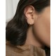 Pendientes de aros de plata chapada VIceroy Ref. 13244E100-30