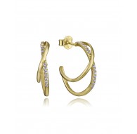 Pendientes de aros de plata chapada Viceroy Ref. 9157E100-30 Pendientes de aros de plata chapada Viceroy Ref. 9157E100-30