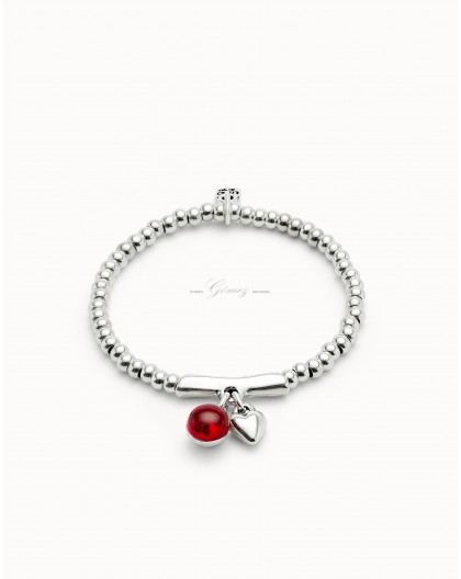Pulsera Ser Fascinante Uno de 50 Ref. PUL2533ROJMTL0M