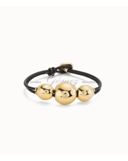 Pulsera ser intrepida Uno de 50 bolas Ref. PUL2522MARORO0M