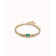 Pulsera Ser Magnetica Uno de 50 Ref. PUL2495VRDORO0M