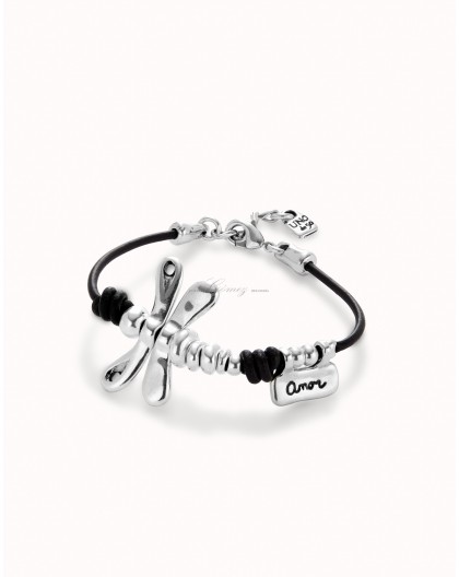 Pulsera Ser Rebelde Uno de 50 Ref. PUL2479MARMTL0M