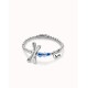 Pulsera Uno de 50 Libelula Ref. PUL2475AZUMTL0M
