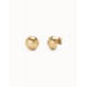 Pendientes media bola dorada Uno de 50 Ref. PEN0996ORO0000U