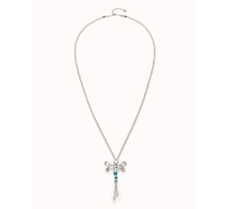 Collar largo libelula Uno de 50 Ser Rebelde Ref. COL1963VRDMTL0U