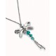 Collar largo libelula Uno de 50 Ser Rebelde Ref. COL1963VRDMTL0U