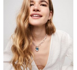 Collar Ser Valiente Uno de 50 cristal Ref. COL1945RSAMTL0U