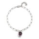 Collar Ser Valiente Uno de 50 cristal Ref. COL1945RSAMTL0U