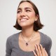Collar Ser Valiente Uno de 50 cristal Ref. COL1945RSAMTL0U