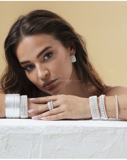 Brazalete de acero bolita Laura Escanes para Viceroy Ref. 14319P01000